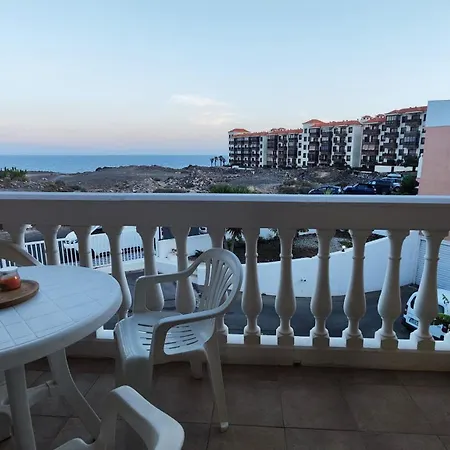 Encantador Estudio Con Terraza Privada Y Espectaculares Vistas Al Mar En Costa Del Silencio, Cerca De Cristianos Lejlighed *