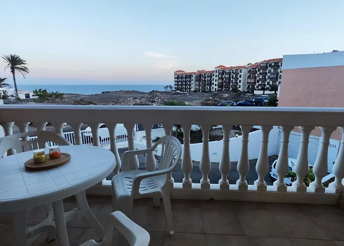 Encantador Estudio Con Terraza Privada Y Espectaculares Vistas Al Mar En Costa Del Silencio, Cerca De Cristianos Διαμέρισμα *