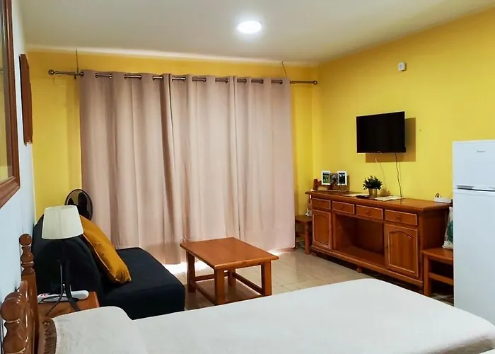 Encantador Estudio Con Terraza Privada Y Espectaculares Vistas Al Mar En Costa Del Silencio, Cerca De Cristianos Lägenhet